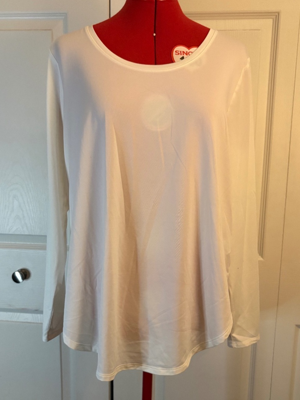Gap Fit Brushed Tech Jersey in White  L